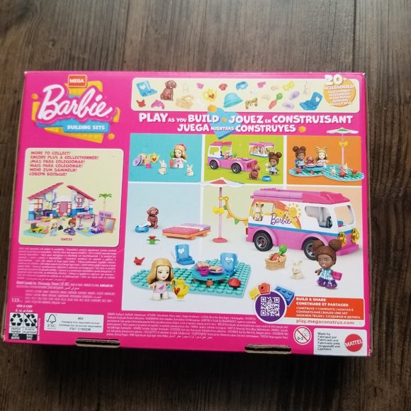 Mega Blocks Barbie Adventure Dreamcamper - Picture 2 of 4